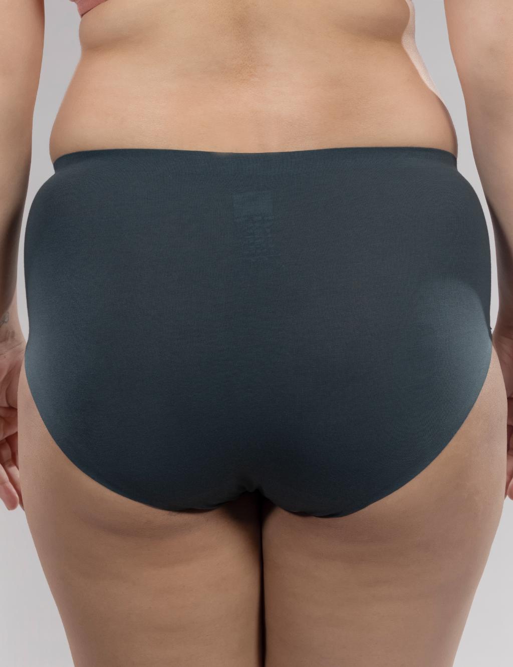 Image of PureFit™ Mid-Rise Cotton Seamless Panty – Pack of 2 (Mocha + Pine)