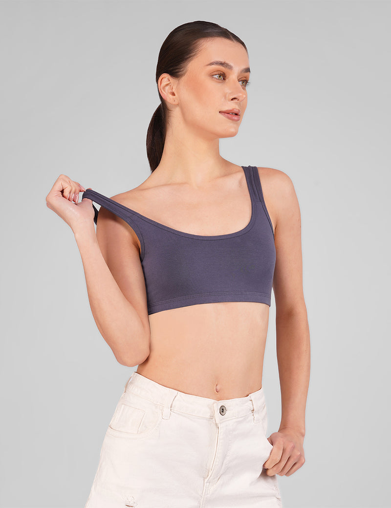 EasyFit Bra – Pack of 2 (Maroon + Grey) - additional image