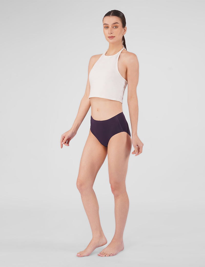FlexiSoft Seamless No-Show Panty – Deep Ink Blue - additional image