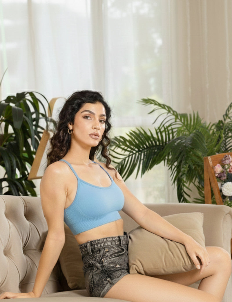 International FlexLite™ Padded Bra – Aqua Blue - additional image