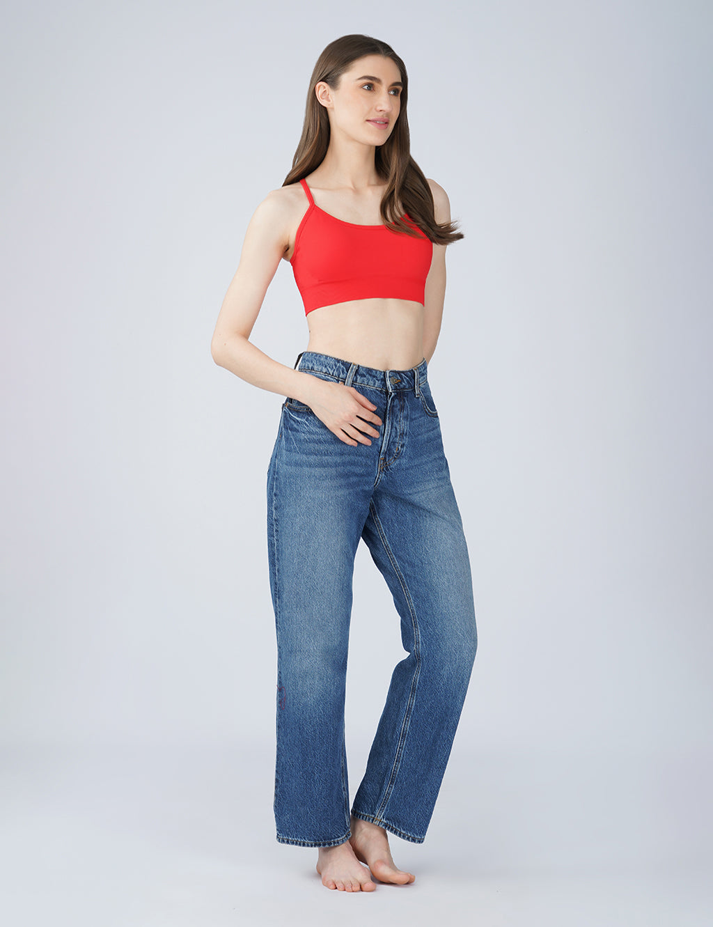 Image of International FlexLite™ Padded Bra – Flame Red