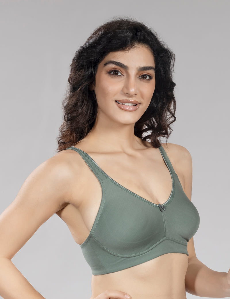SleekForm Minimizer Bra – Olive - additional image