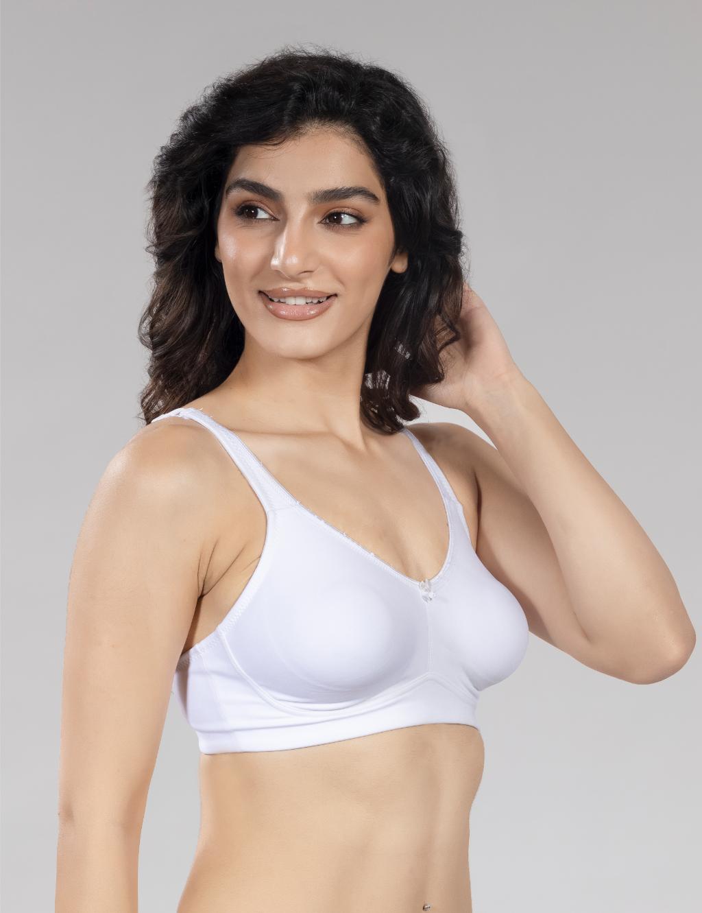 Image of SleekForm Minimizer Bra – White