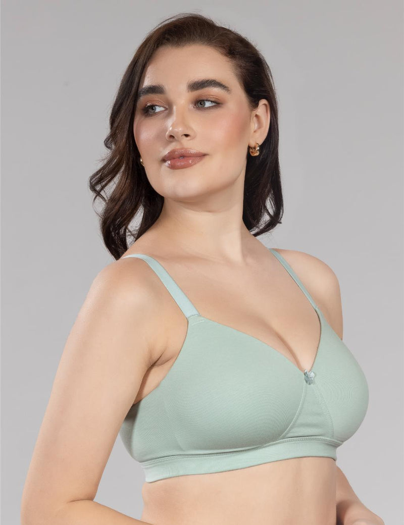 SoftHug Cotton Padded Bra - Pista - additional image